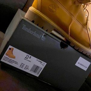NWT mens size 11.5 Timberland “Butter” Boots.